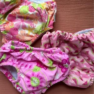 3 pairs of reusable swim diapers